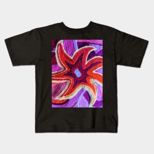 The heart of a flower Kids T-Shirt